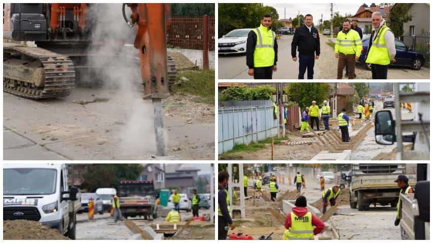 Au început lucrările pe DJ 712, în localitatea Vulcana-Pandele! Corneliu Ștefan (CJD): Continuăm modernizarea infrastructurii din județ cu lucrări serioase